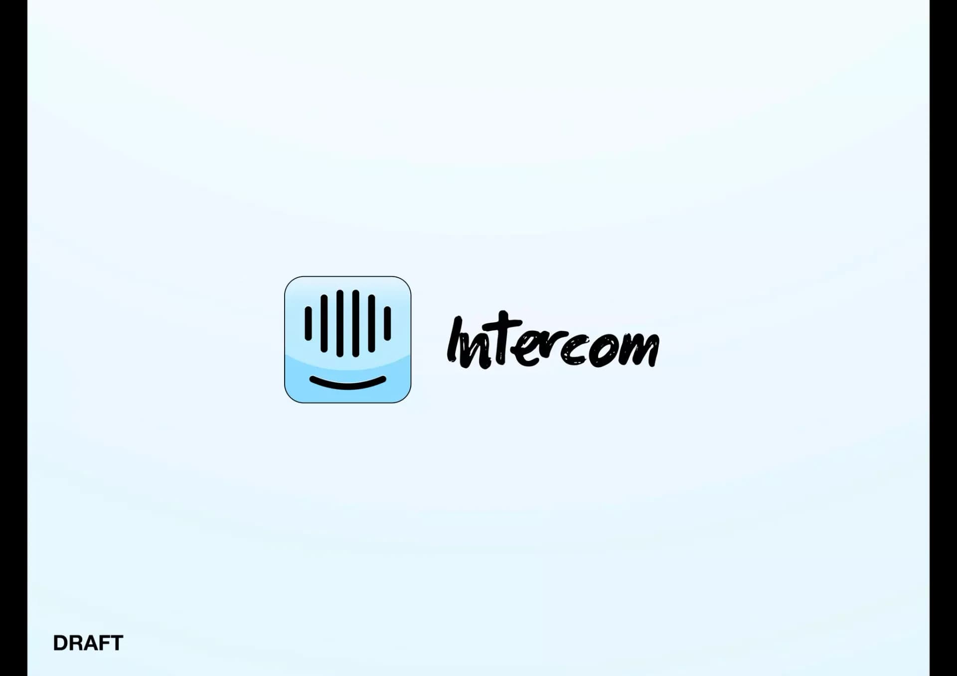 Intercom — Intercom's First Pitch Deck cover slide