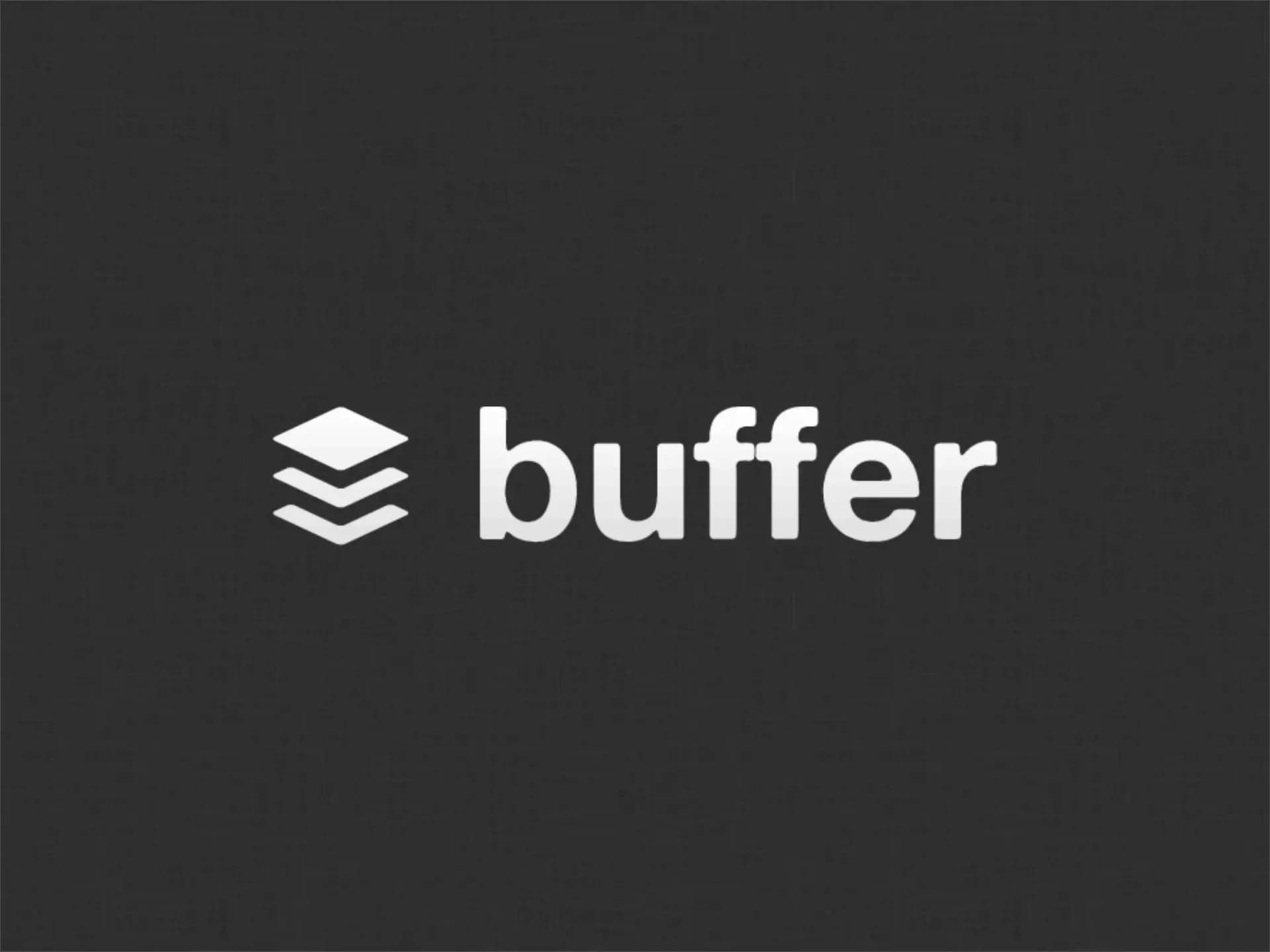 Slide 1: Buffer — cover
